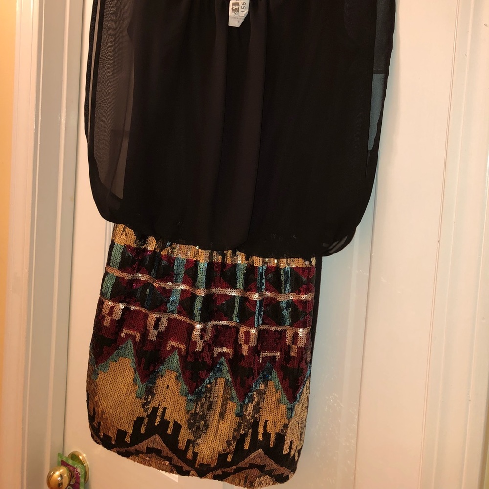 Junior’s Sequin bottom dress
